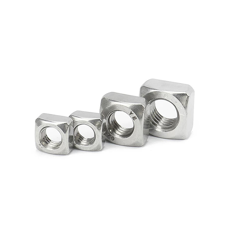Porcas finas quadradas de aço inoxidável DIN 562 Porcas finas quadradas de aço inoxidável DIN 562