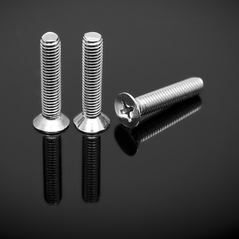 Os parafusos principais lisos escareados 90° DIN965 com tipo cruz de H Recessed